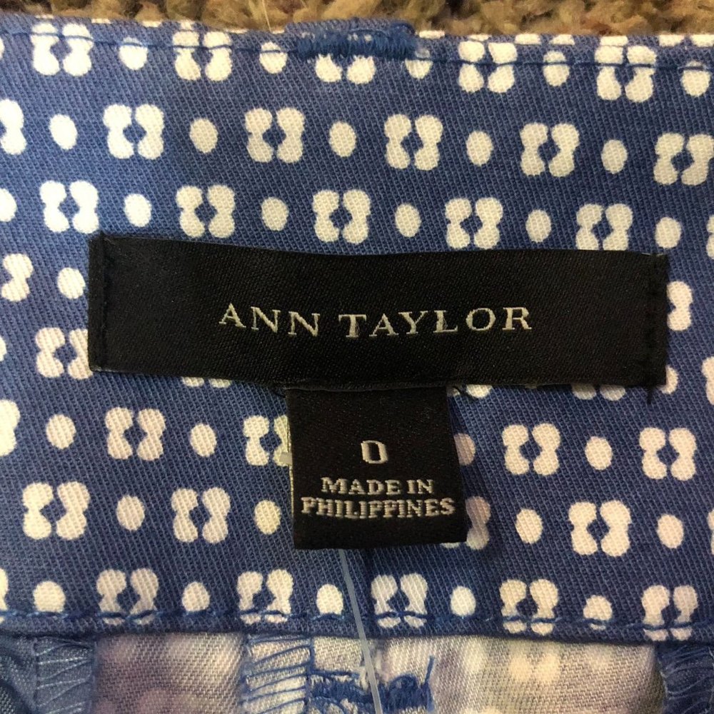 Ann Taylor Modern Fit Boardwalk Shorts Womens 0 NEW - Picture 7 of 14